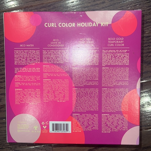 Unopened, New In Box - As I Am Curl Color Holiday Kit - Picture 2 of 6